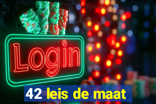 42 leis de maat