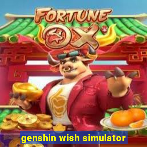 genshin wish simulator