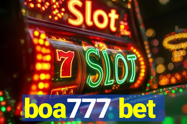 boa777 bet