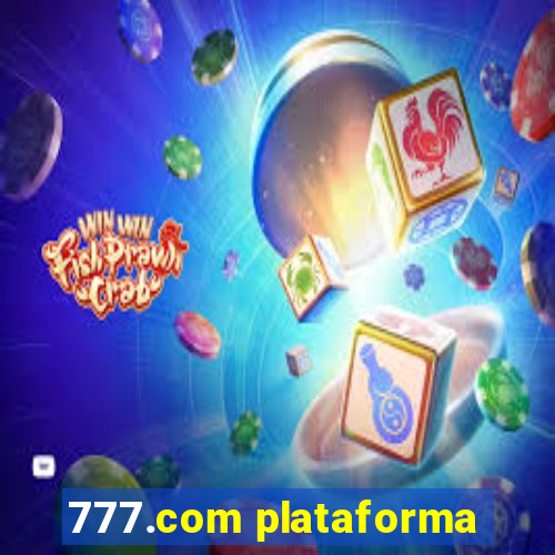 777.com plataforma