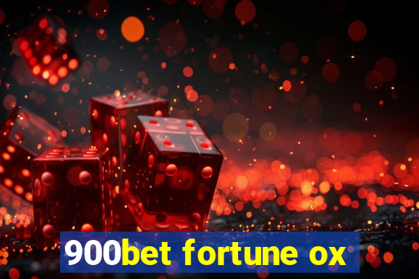 900bet fortune ox