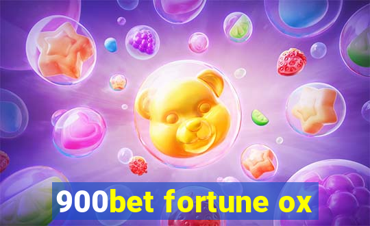 900bet fortune ox