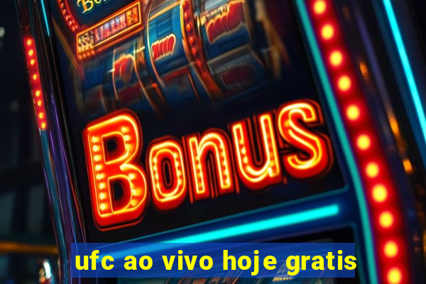 ufc ao vivo hoje gratis