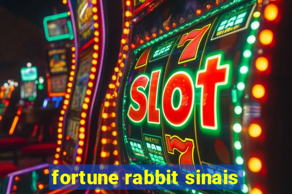 fortune rabbit sinais