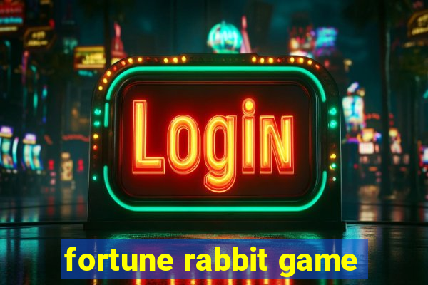 fortune rabbit game