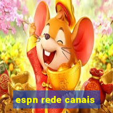 espn rede canais