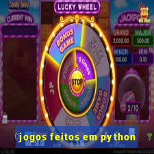 jogos feitos em python