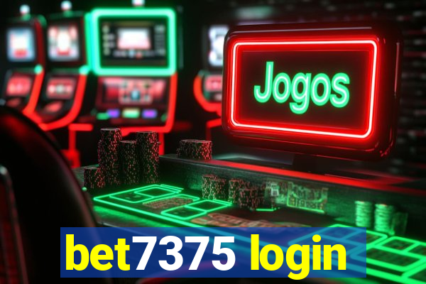 bet7375 login