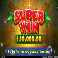 telefone copasa betim