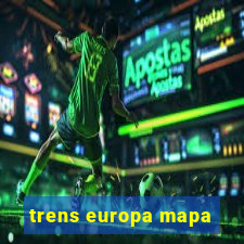 trens europa mapa