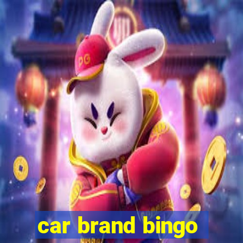 car brand bingo