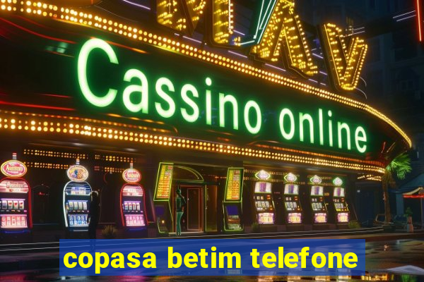 copasa betim telefone