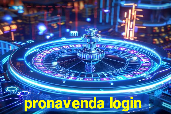 pronavenda login