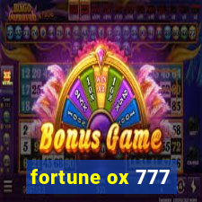 fortune ox 777