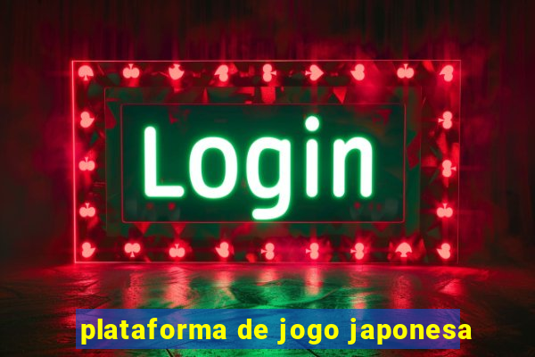 plataforma de jogo japonesa