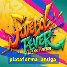 plataforma antiga de jogos