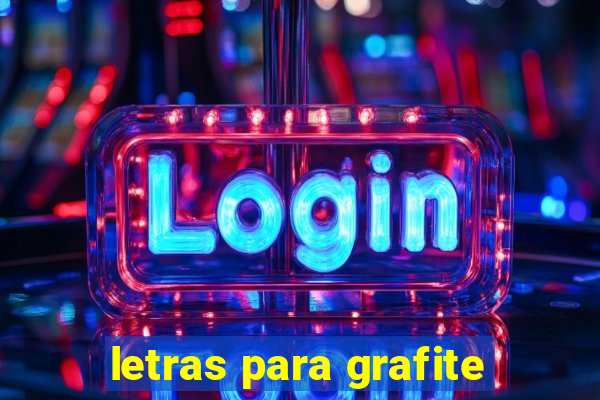 letras para grafite