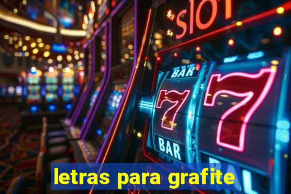 letras para grafite