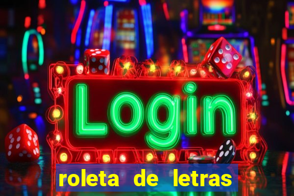 roleta de letras stop online