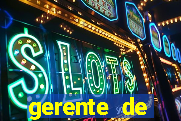 gerente de plataforma slots