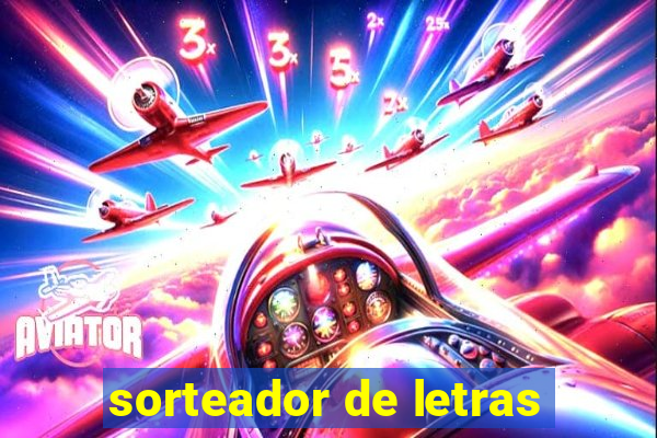 sorteador de letras