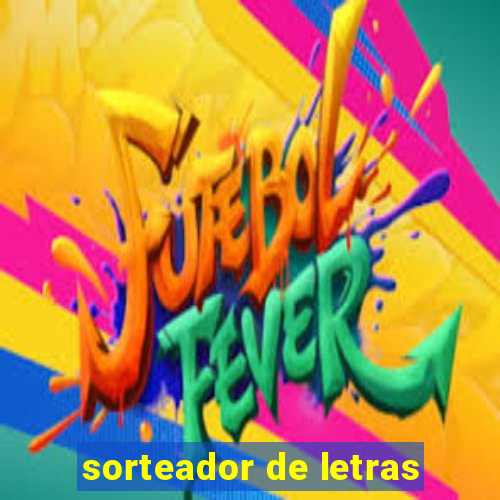 sorteador de letras