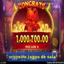 cruzeiro jogou de saia