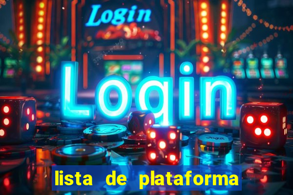 lista de plataforma de jogos