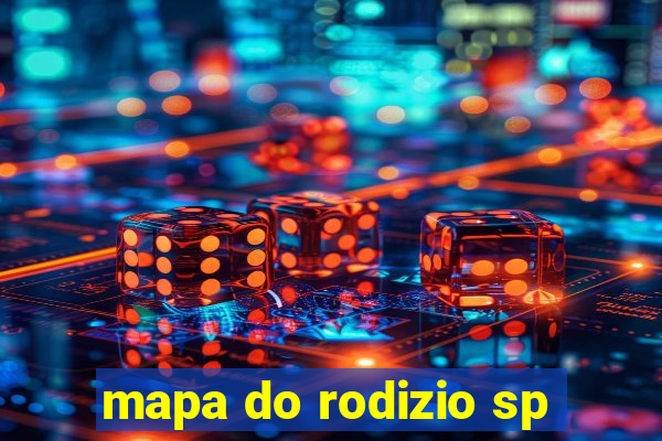 mapa do rodizio sp