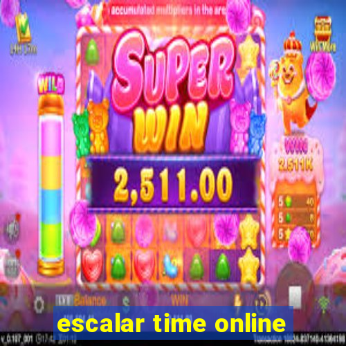 escalar time online