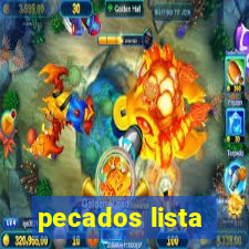 pecados lista