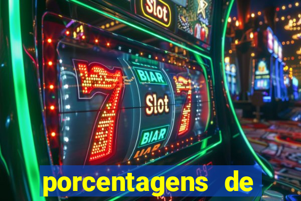 porcentagens de jogos pagantes