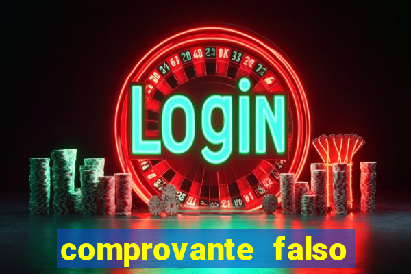 comprovante falso de 50 reais