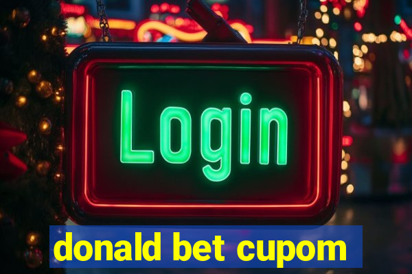 donald bet cupom