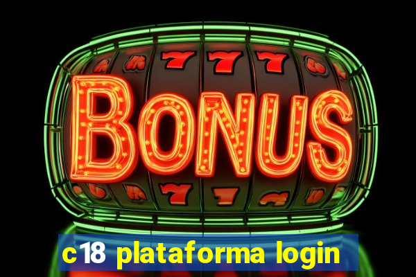 c18 plataforma login