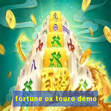 fortune ox touro demo