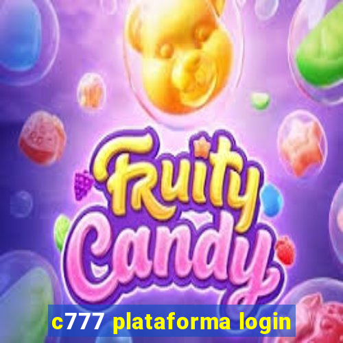 c777 plataforma login