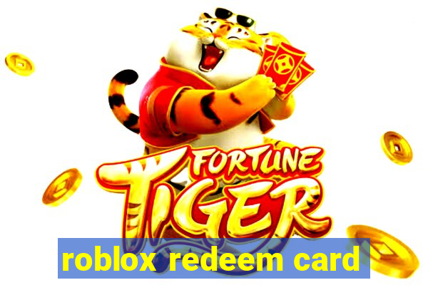 roblox redeem card