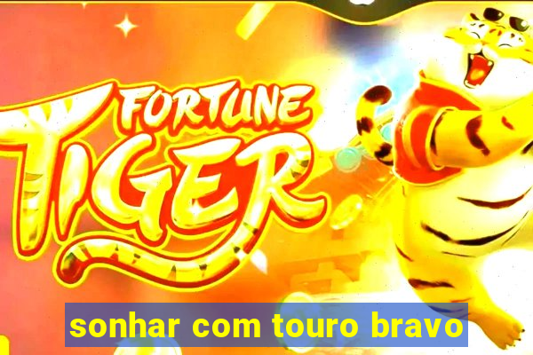 sonhar com touro bravo