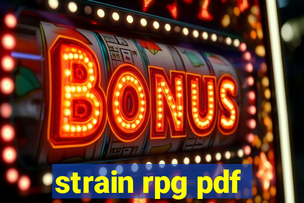 strain rpg pdf