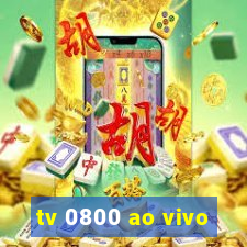 tv 0800 ao vivo