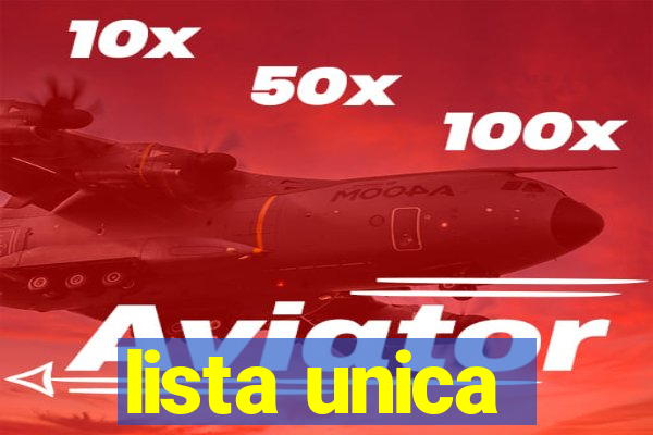 lista unica