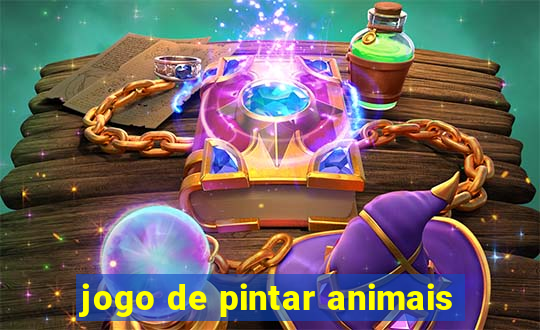 jogo de pintar animais