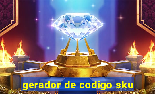 gerador de codigo sku