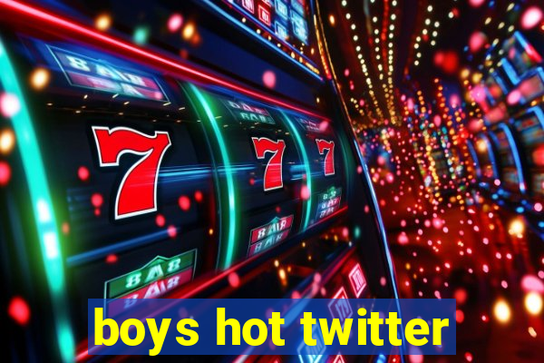 boys hot twitter