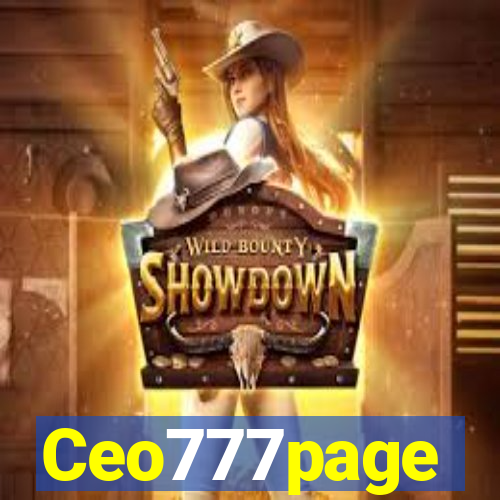 Ceo777page