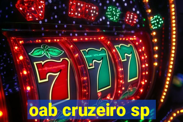 oab cruzeiro sp