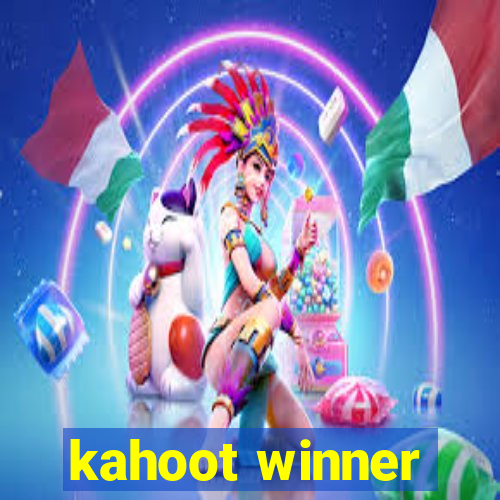 kahoot winner