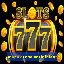 mapa arena corinthians