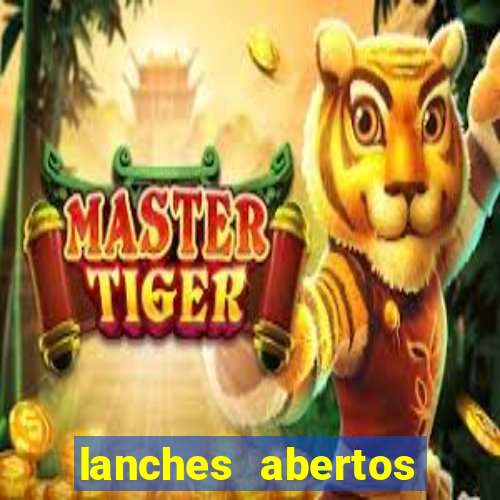 lanches abertos agora perto de mim